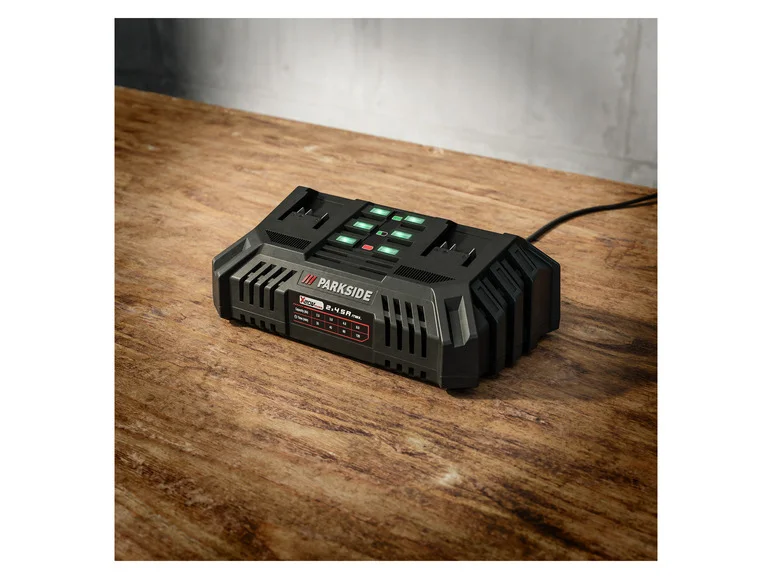 PARKSIDE Chargeur de batterie double PDSLG 20 B1. 2 x 4.5 A. 20 V