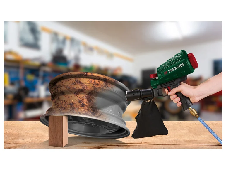 PARKSIDE® Pistolet de sablage pneumatique PDSP 1000 E6