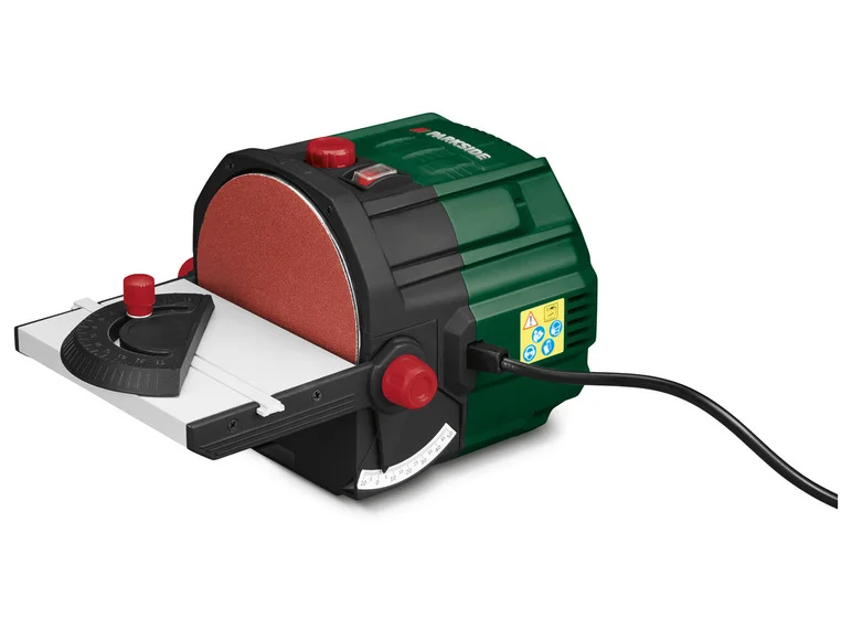 PARKSIDE® Ponceuse à disque PTSG 140 D2. 6 papiers abrasifs inclus