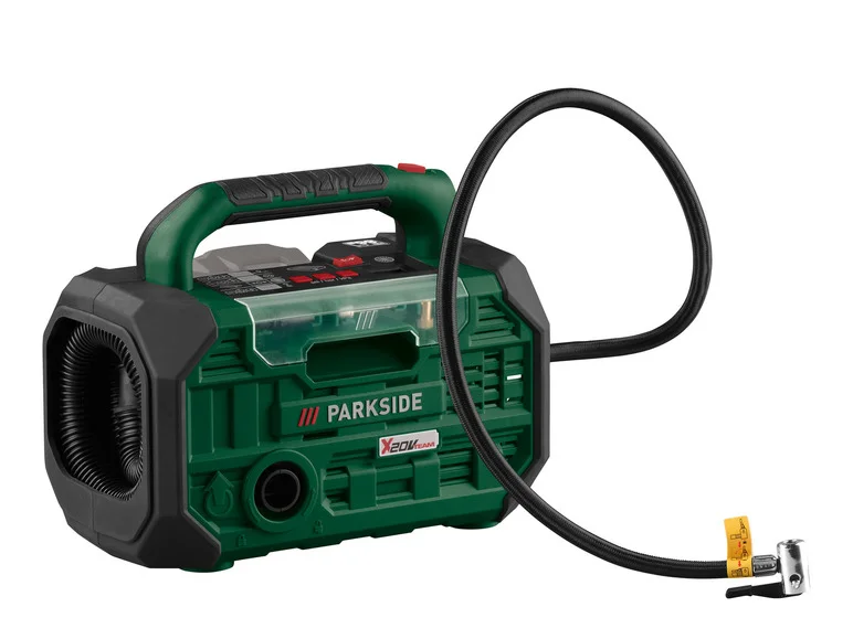 PARKSIDE® Compresseur et pompe à air sans fil PKA 20-Li C3. 20 V