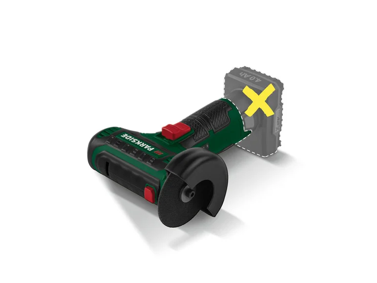 PARKSIDE® Meuleuse d'angle sans fil PWSA 12 C2. 12 V