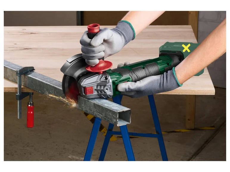 PARKSIDE® Meuleuse d'angle sans fil PWSA 20-Li F4. 20 V