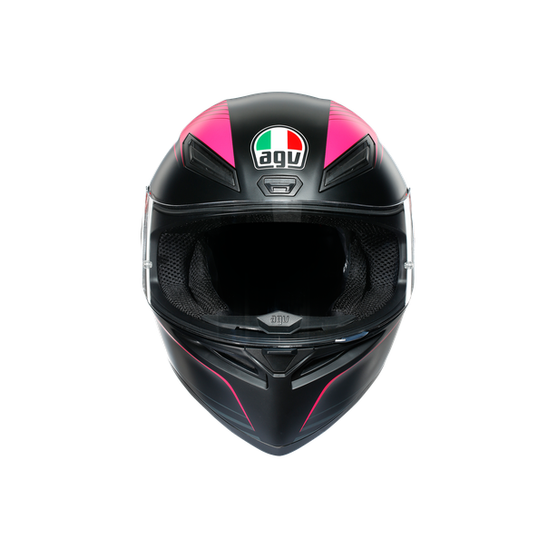 K1 MULTI ECE DOT - WARMUP BLACK/PINK