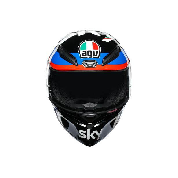 K1 REPLICA ECE DOT - VR46 SKY RACING TEAM BLACK/RED