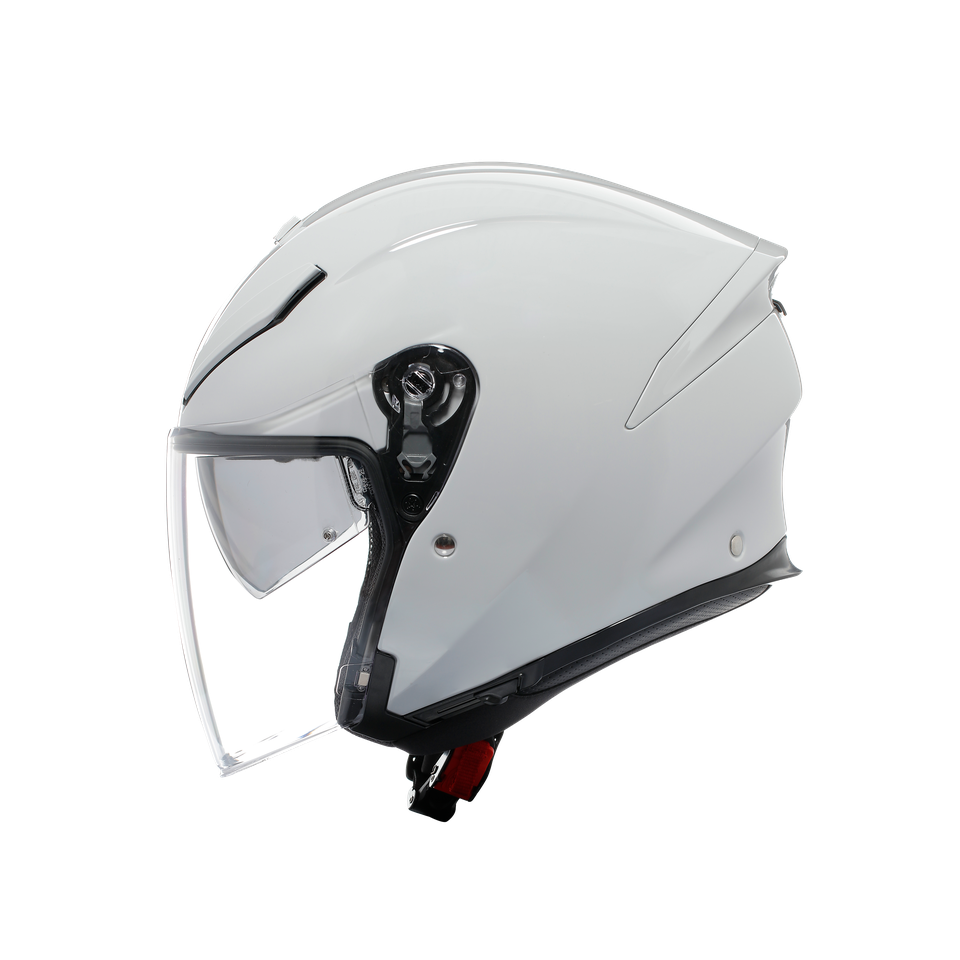 K5 JET EVO MONO STELVIO WHITE - MOTORBIKE OPEN FACE HELMET E2206