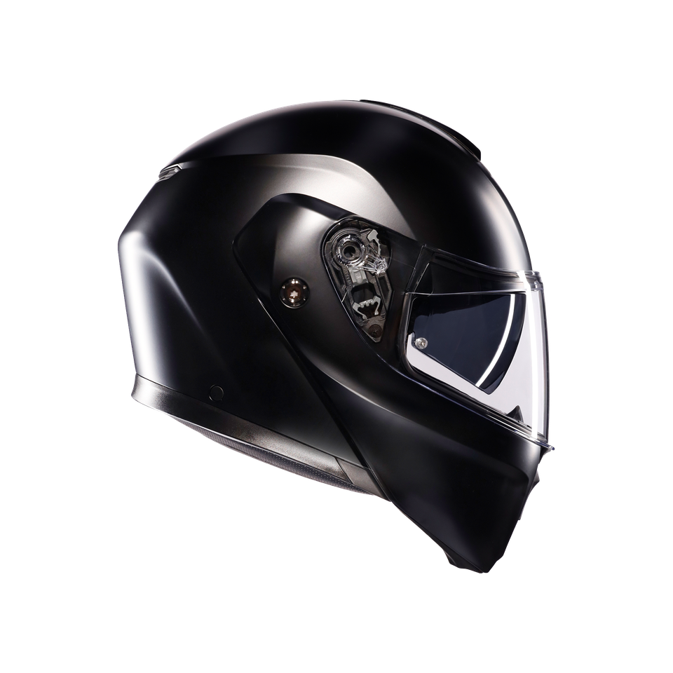 STREETMODULAR MONO MATT BLACK - MOTORBIKE FLIP UP HELMET E2206