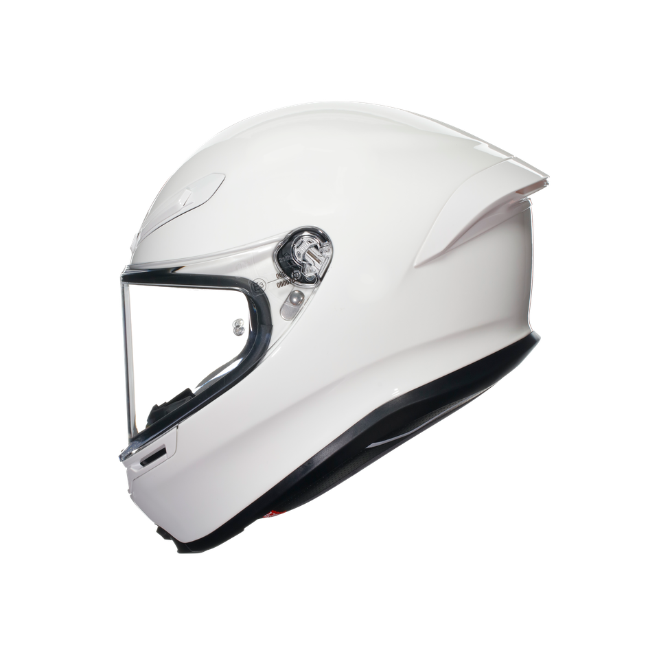 K6 S WHITE - MOTORBIKE FULL FACE HELMET E2206