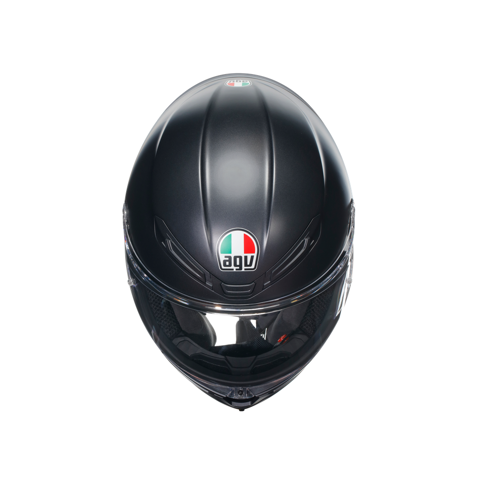 K6 S MATT BLACK - MOTORBIKE FULL FACE HELMET E2206