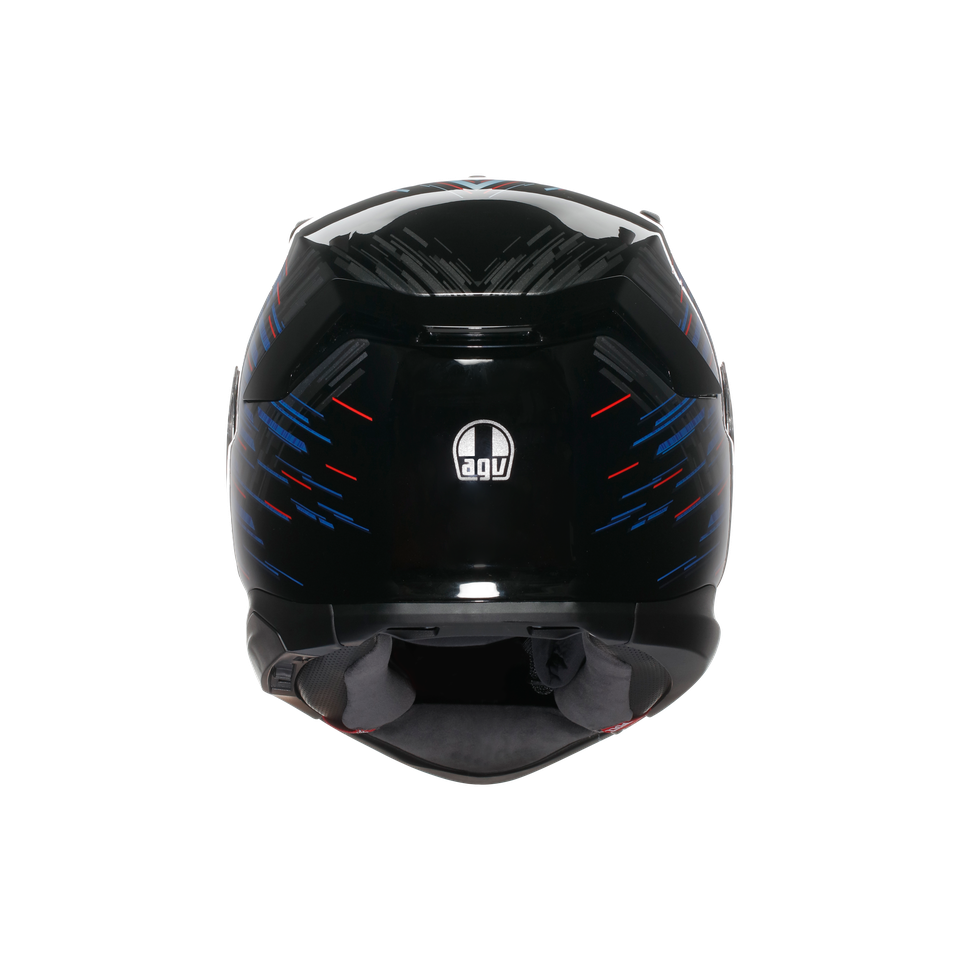 K7 AGV E2206 MPLK - GENISYS MATT BLACK/BLUE/GREY