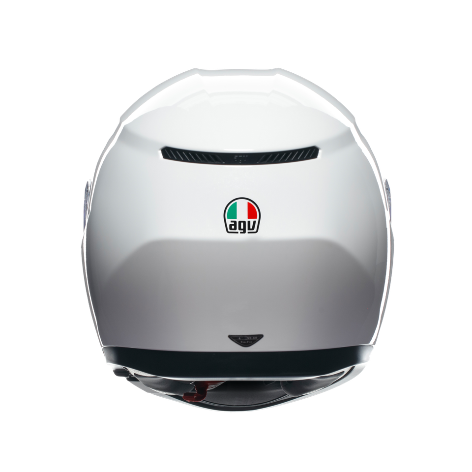 K3 MONO SETA WHITE - MOTORBIKE FULL FACE HELMET E2206