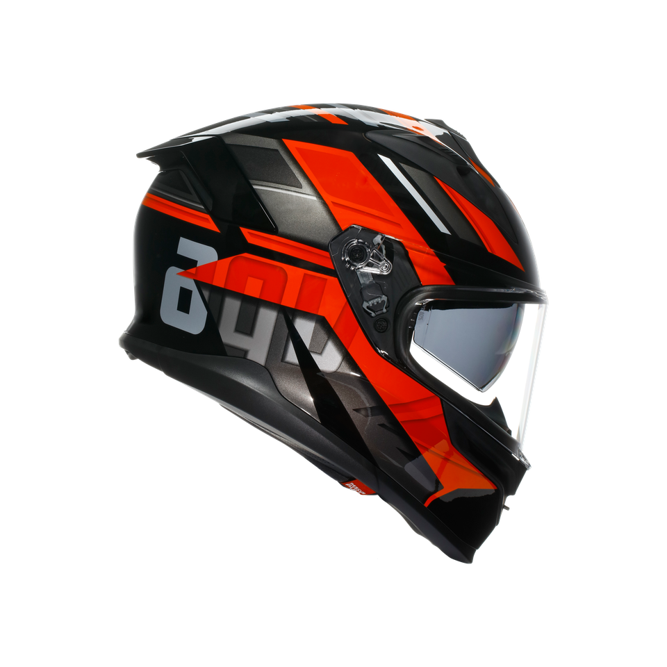 K7 AGV E2206 MPLK - TAURAX BLACK/RED
