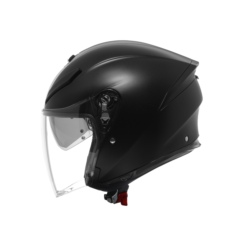 K5 JET EVO MONO MATT BLACK - MOTORBIKE OPEN FACE HELMET E2206