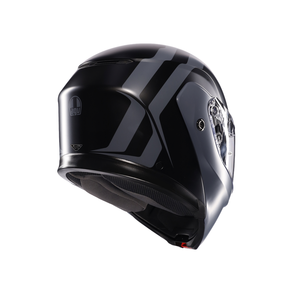 STREETMODULAR RESIA MATT BLACK/GREY - MOTORBIKE FLIP UP HELMET E2206