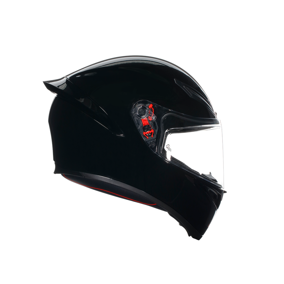 K1 S BLACK - MOTORBIKE FULL FACE HELMET E2206