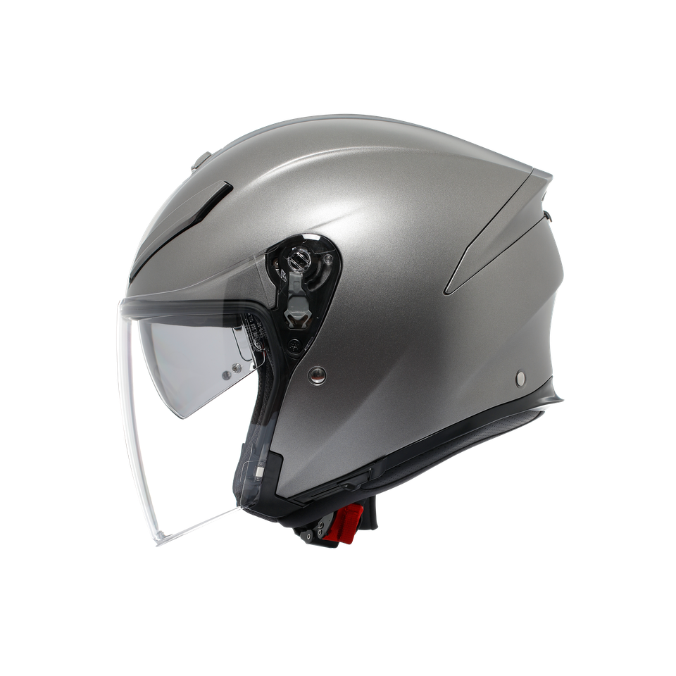 K5 JET EVO MONO MATT LUNA GREY - MOTORBIKE OPEN FACE HELMET E2206