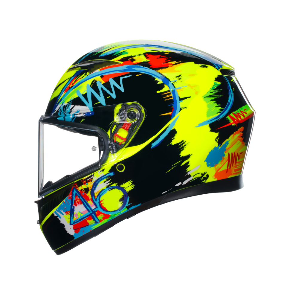 K3 ROSSI WINTER TEST 2020 - MOTORBIKE FULL FACE HELMET E2206
