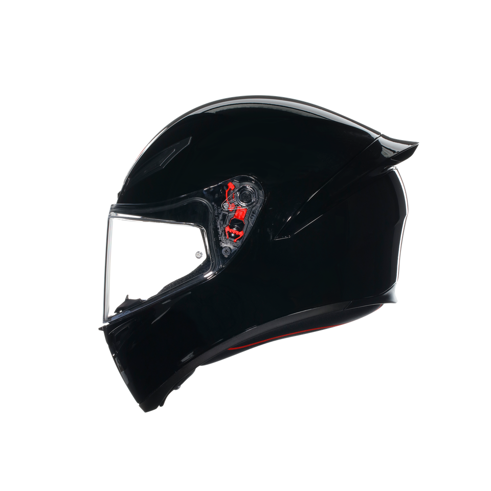 K1 S BLACK - MOTORBIKE FULL FACE HELMET E2206