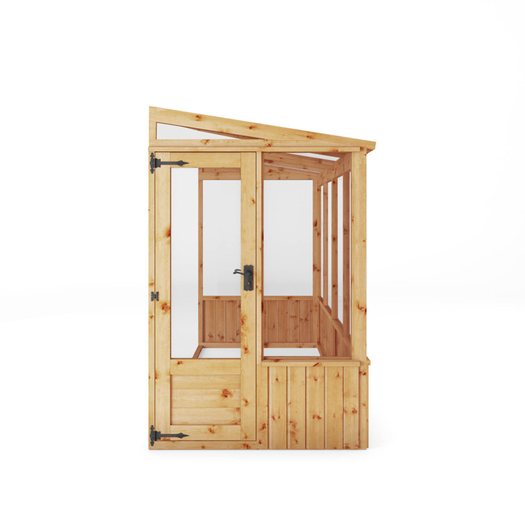 Mercia 8 x 4ft Premium Lean Too Greenhouse
