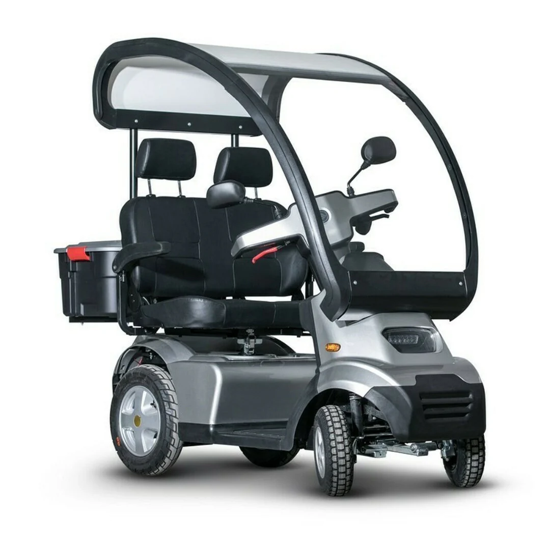 Afikim Afiscooter S4 Bariatric 4-Wheel Scooter - Optional Canopy