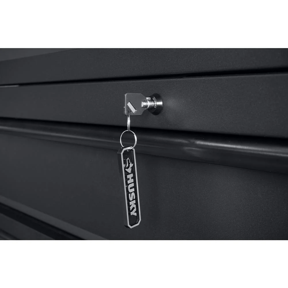 80 in. W 10-Drawer, Deep Combination Tool Chest and Rolling Cabinet Set in Matte Black (3-Piece)