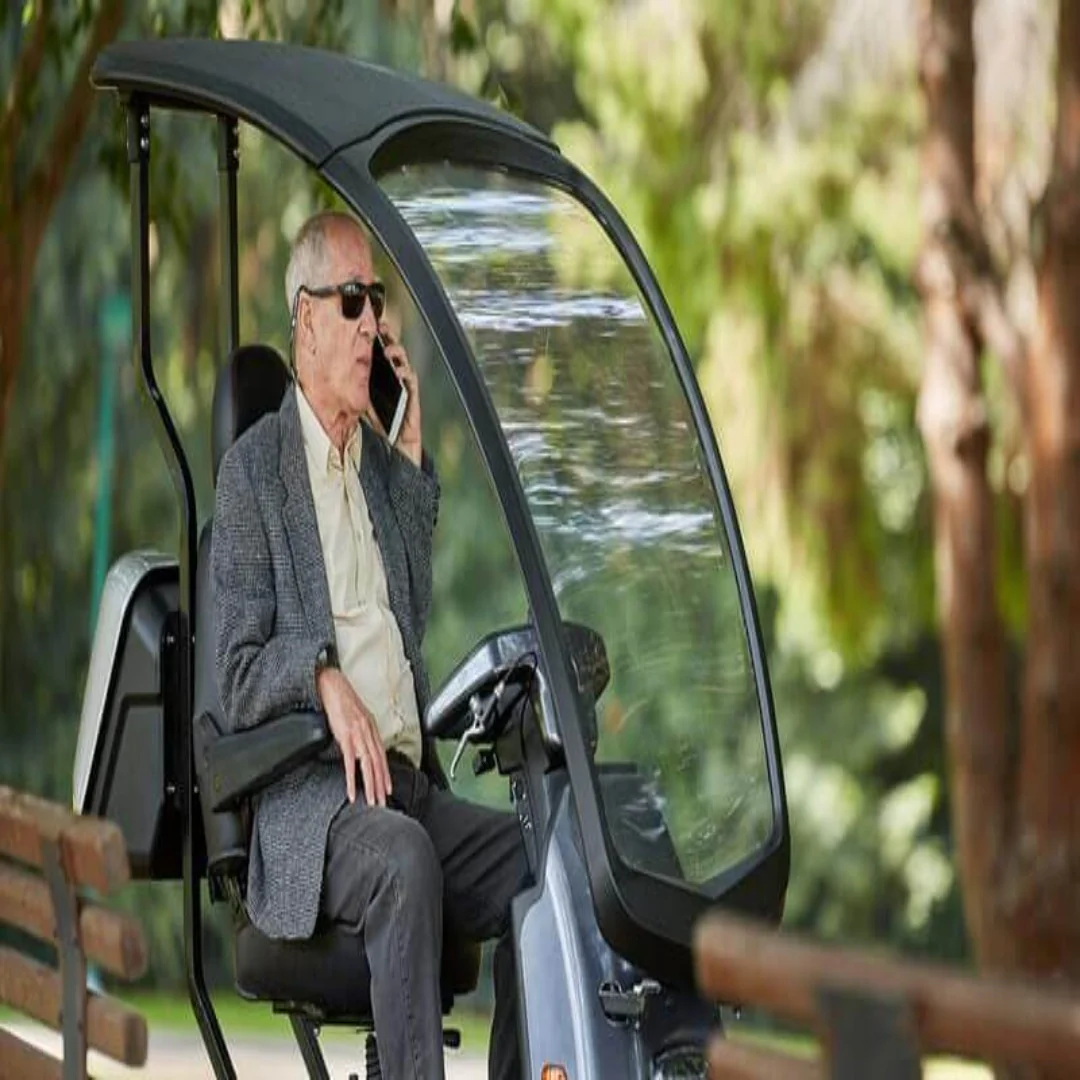 Afikim Afiscooter C4 Touring 4-Wheel Mobility Scooter with Canopy