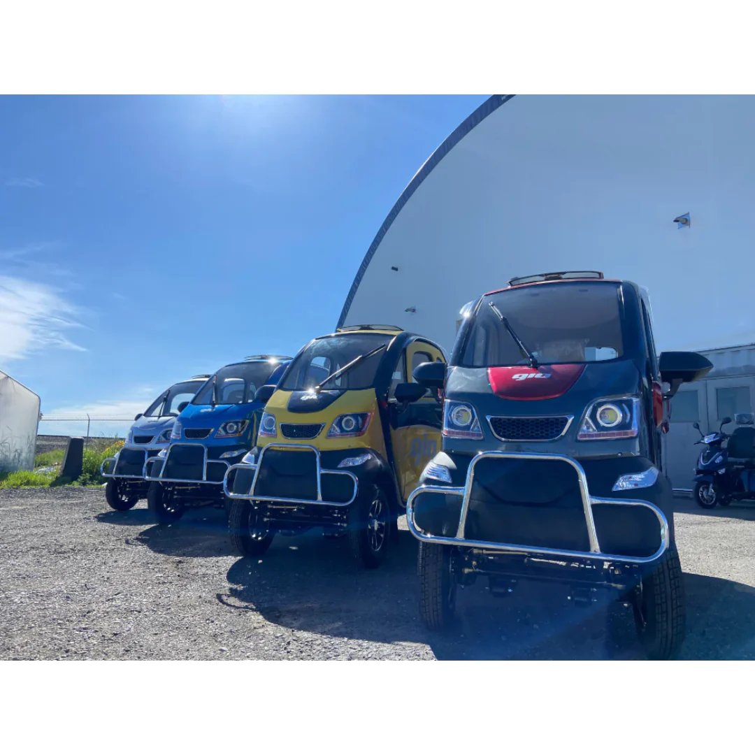 GIO Golf Fully Enclosed Mobility Scooter - 30 Mile Distance - 18.5 MPH