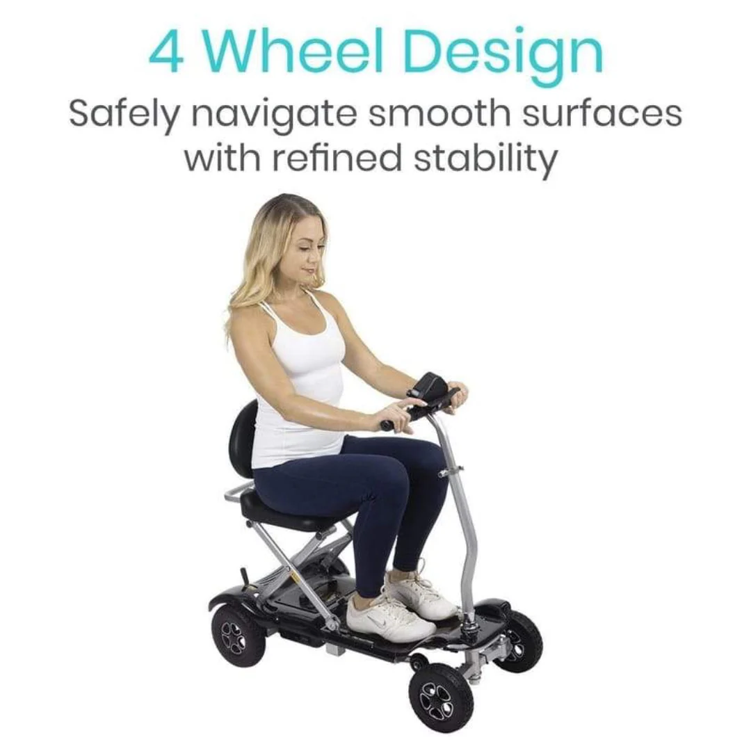 Vive Health Automatic Folding Mobility Scooter - TSA Approved For Travel
