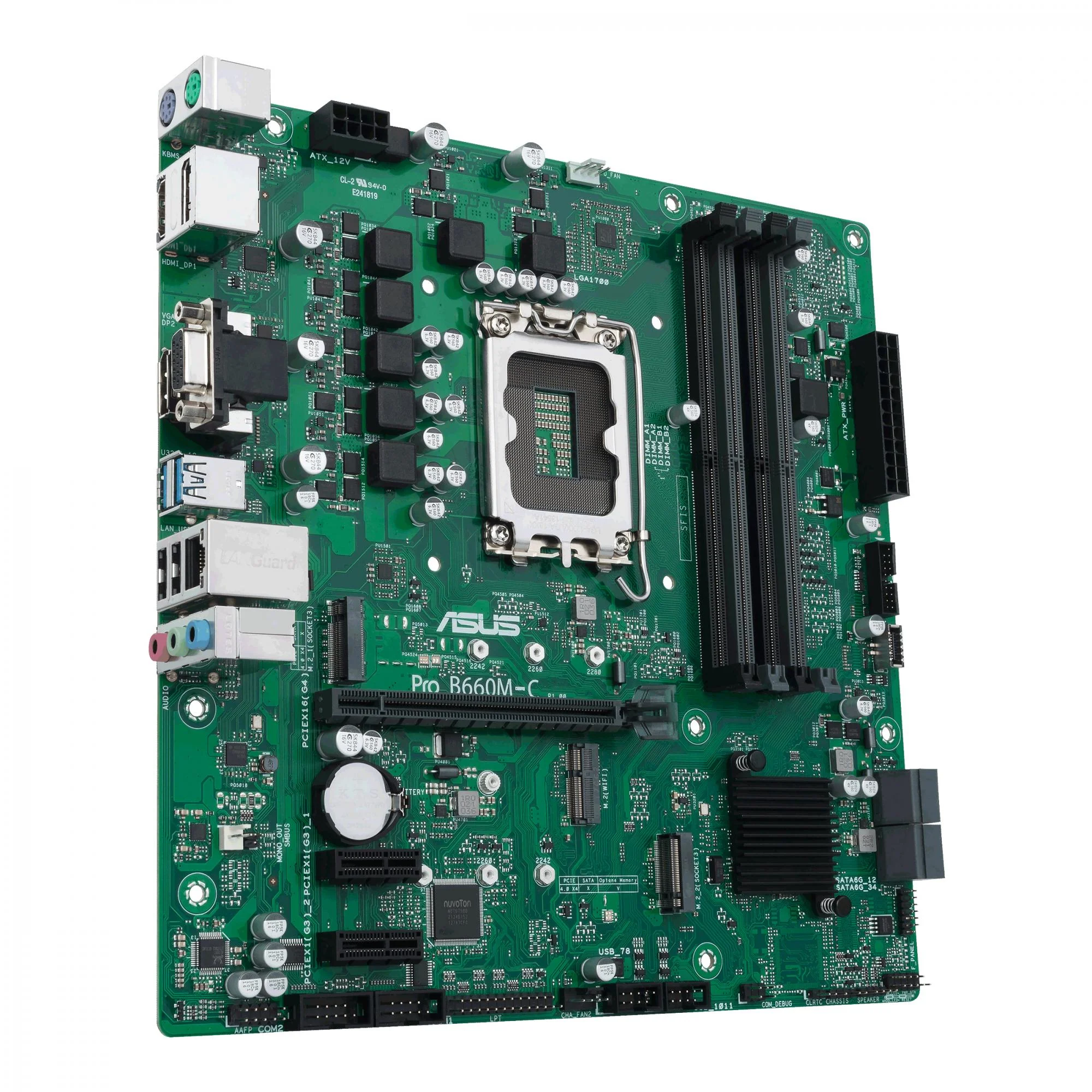 ASUS PRO B660M-C-CSM (mATX. B660. LGA 1700. DDR5)