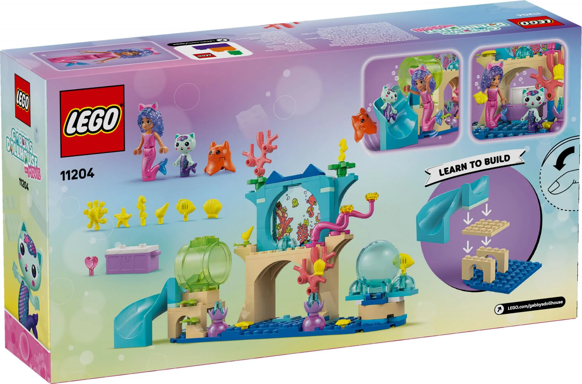 LEGO - Gabby's Dollhouse - Mermaid Gabby's Aquarium Adventure (11204)