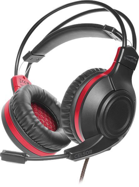 SpeedLink – CELSOR Gaming Headset – für PC/PS5/PS4/Xbox SeriesX/S/Switch. schwarz