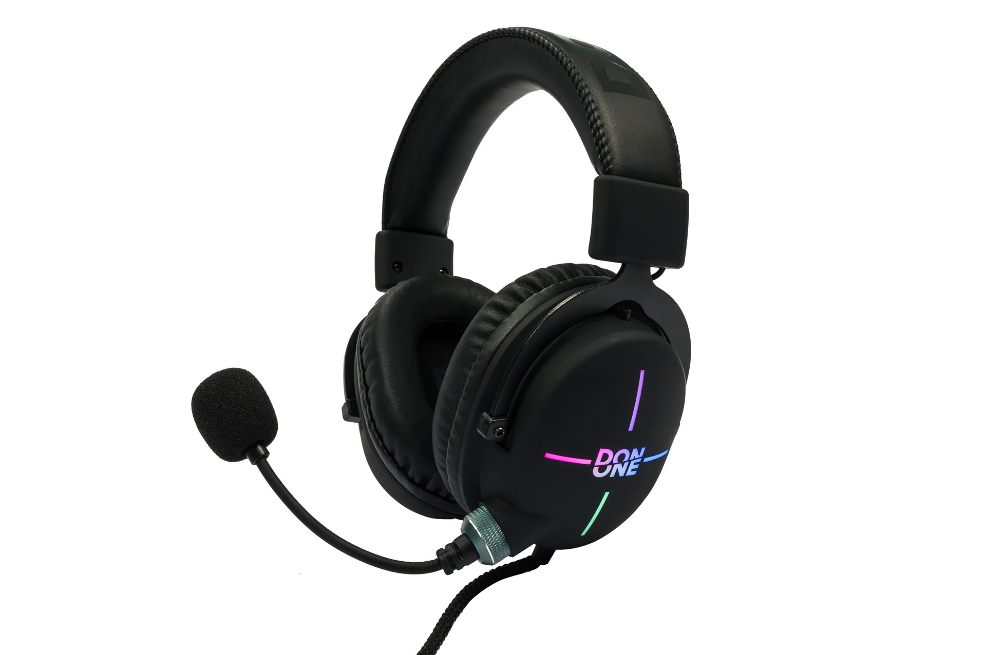 DON ONE – GH300 RGB MK2 Gaming-Kopfhörer mit abnehmbarem Mikrofon