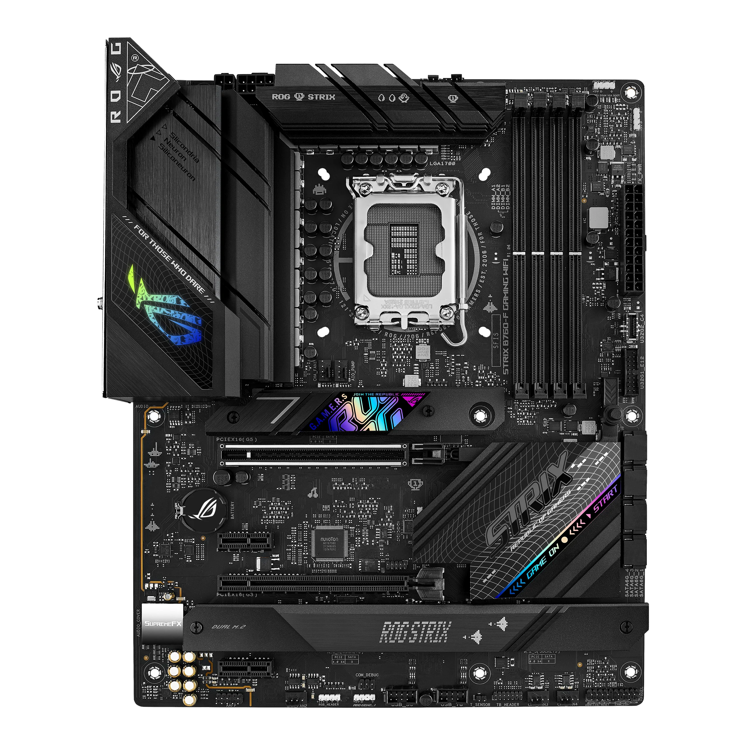 ASUS ROG STRIX B760-F GAMING WIFI (ATX. B760. LGA 1700. DDR5) - Bundkort