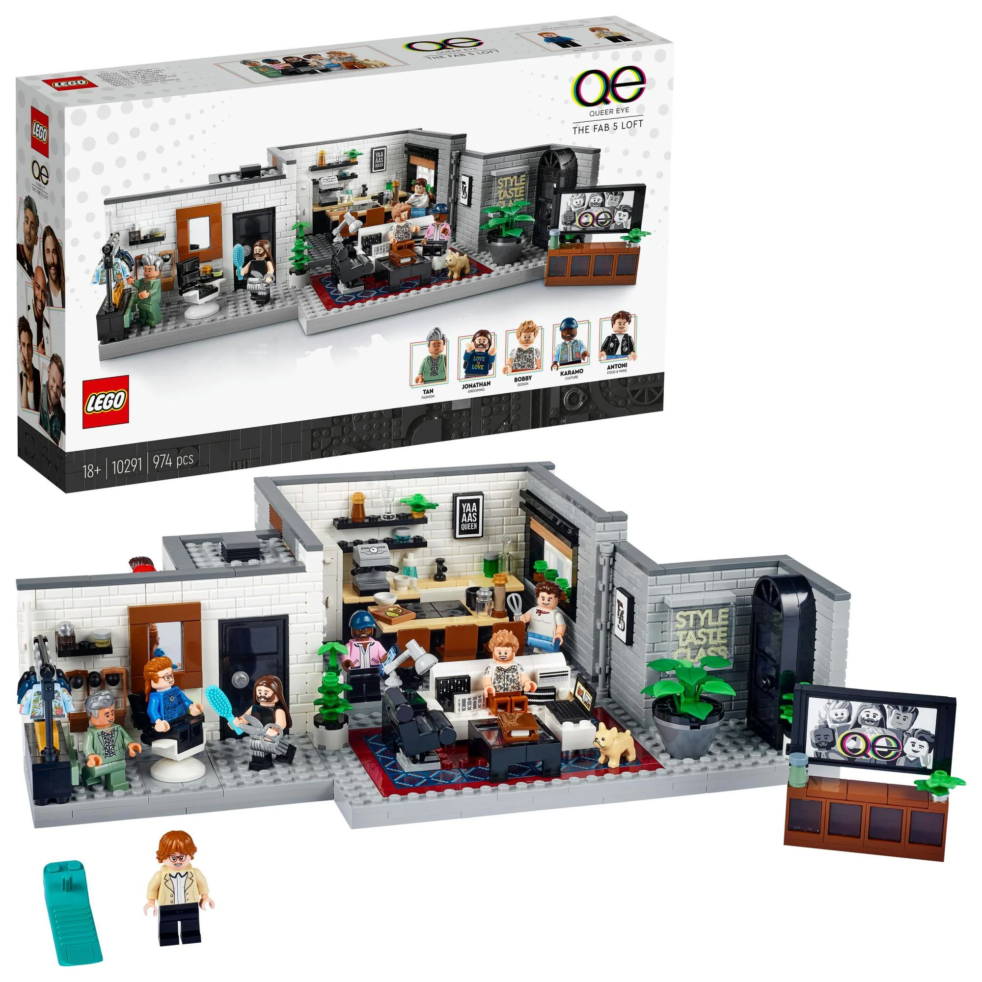 LEGO Icons – Queer Eye: The Fab 5 Loft