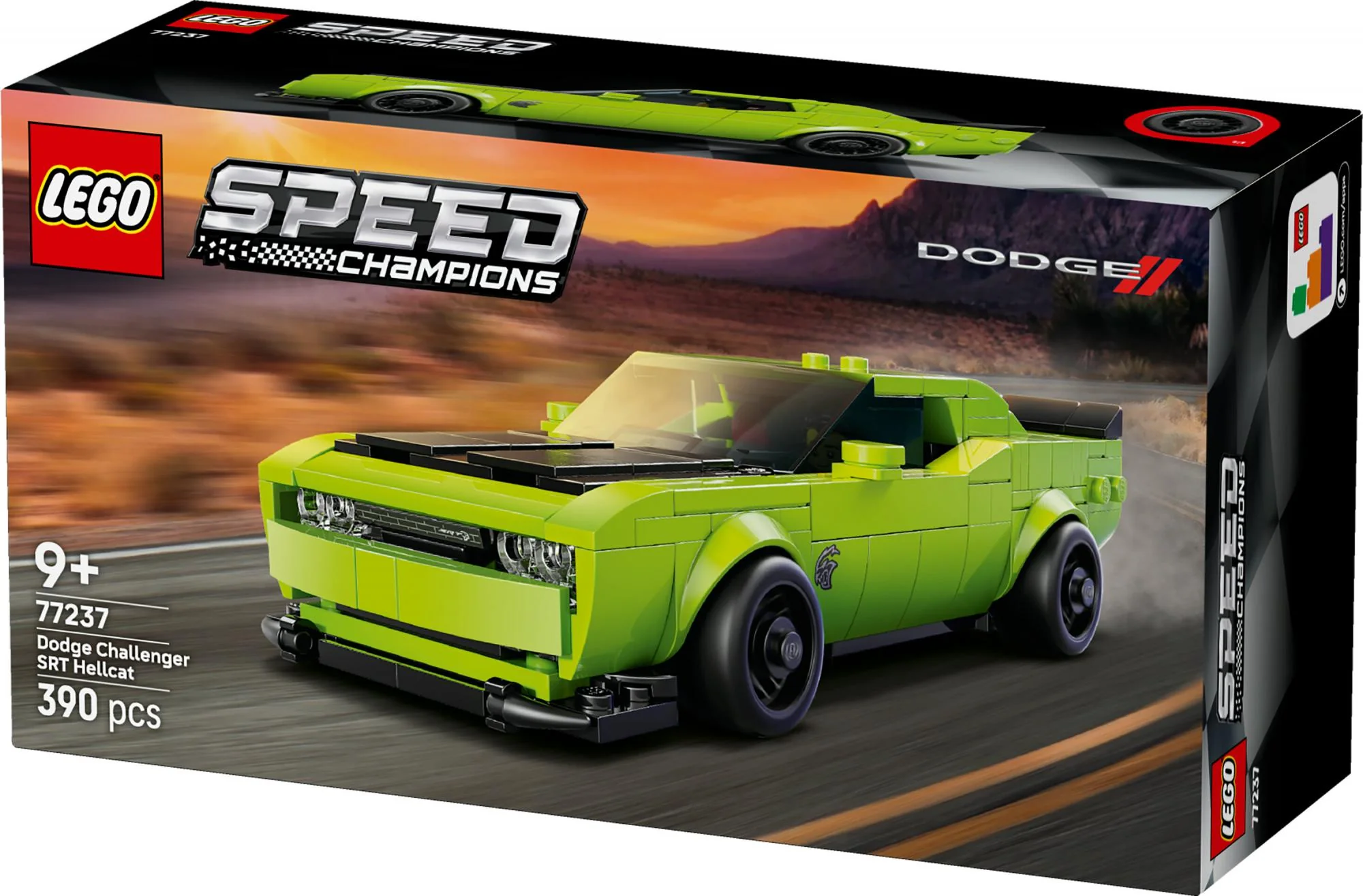 LEGO Speed Champions – Dodge Challenger SRT Hellcat Sportsvog