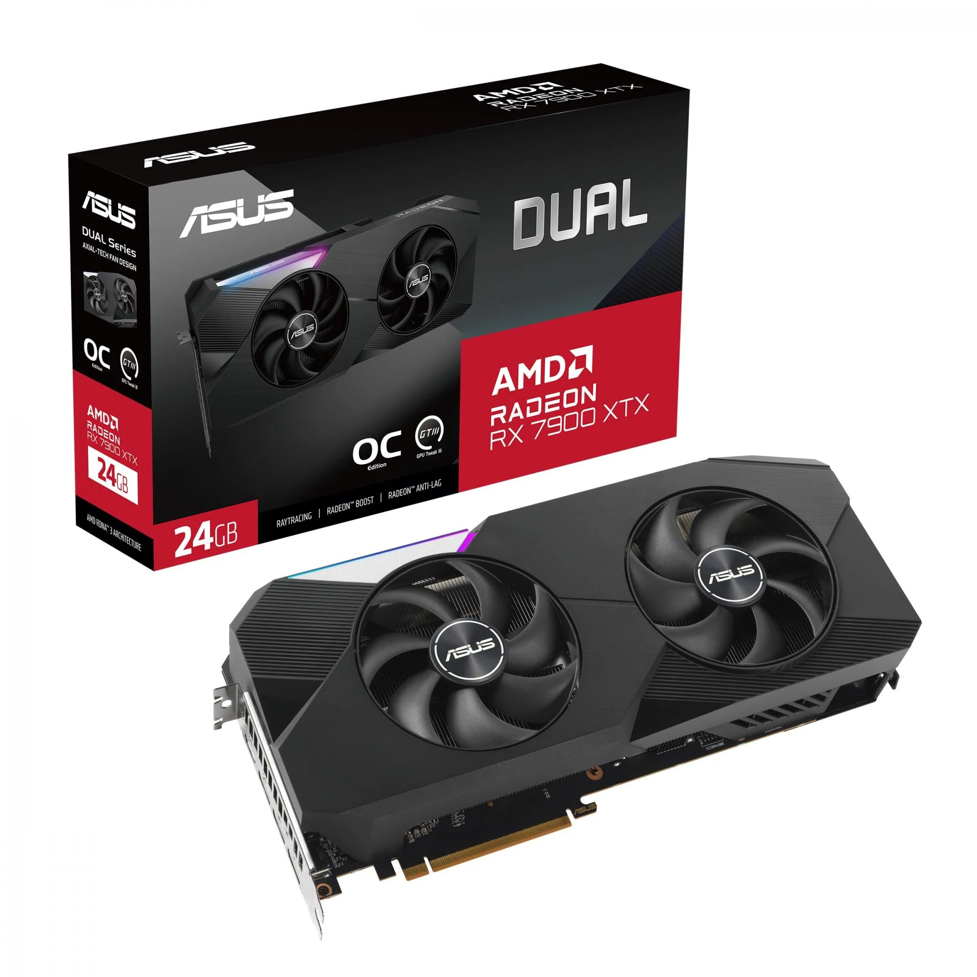 ASUS Radeon RX 7900 XTX 24GB GDDR6 DUAL OC