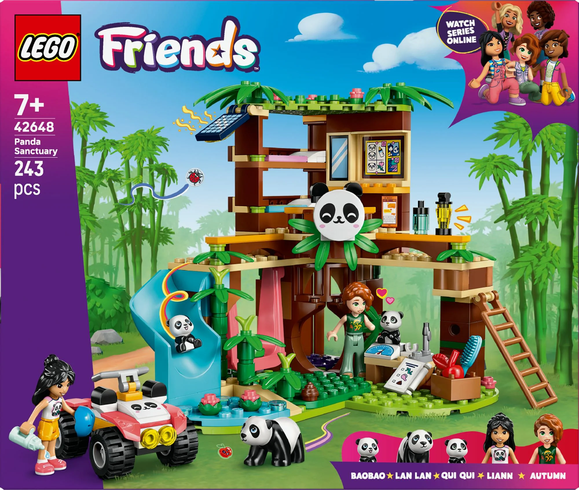 LEGO Friends – Panda-reservat Dyrepasning