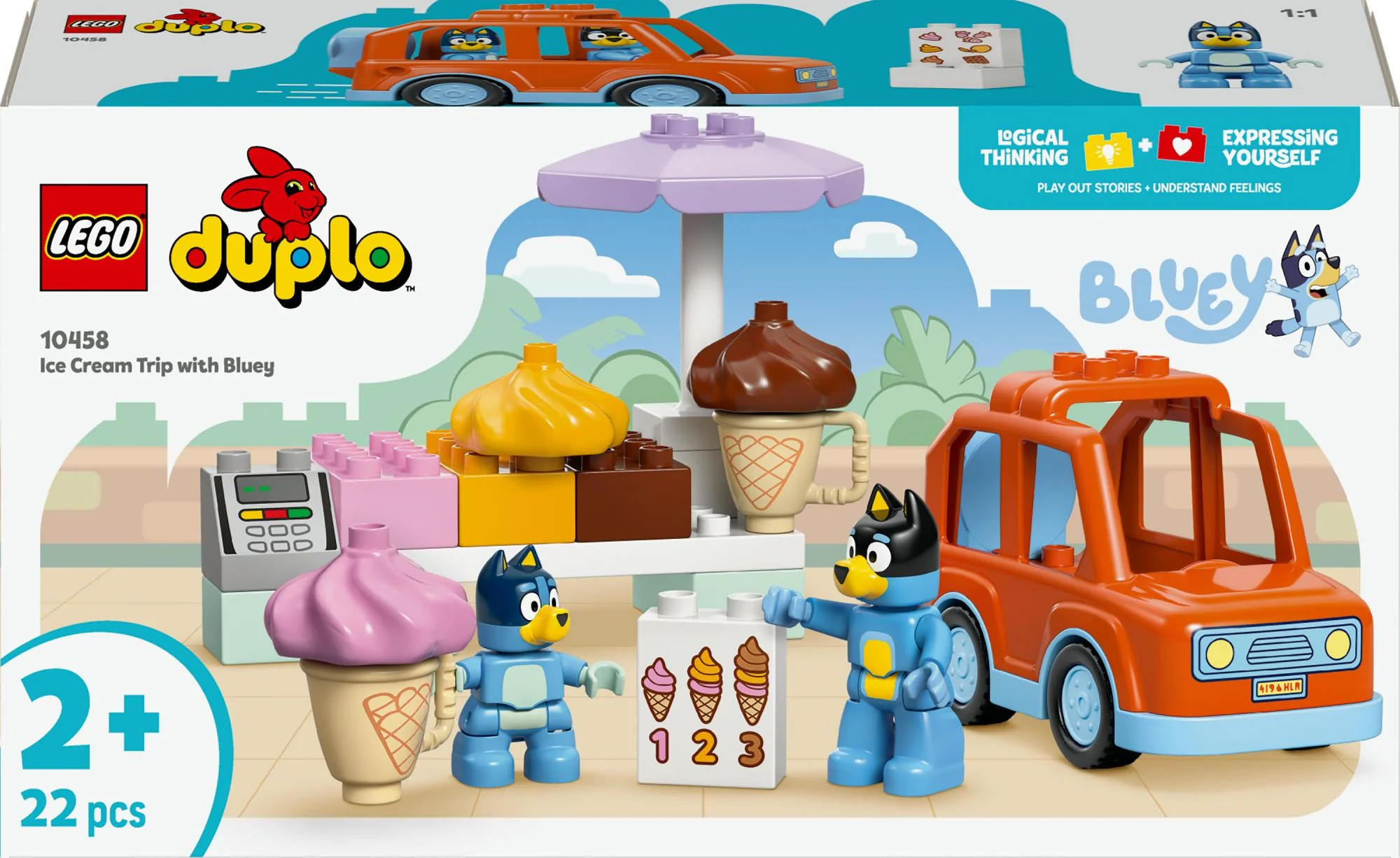 LEGO DUPLO Bluey – Is-tur med Bluey