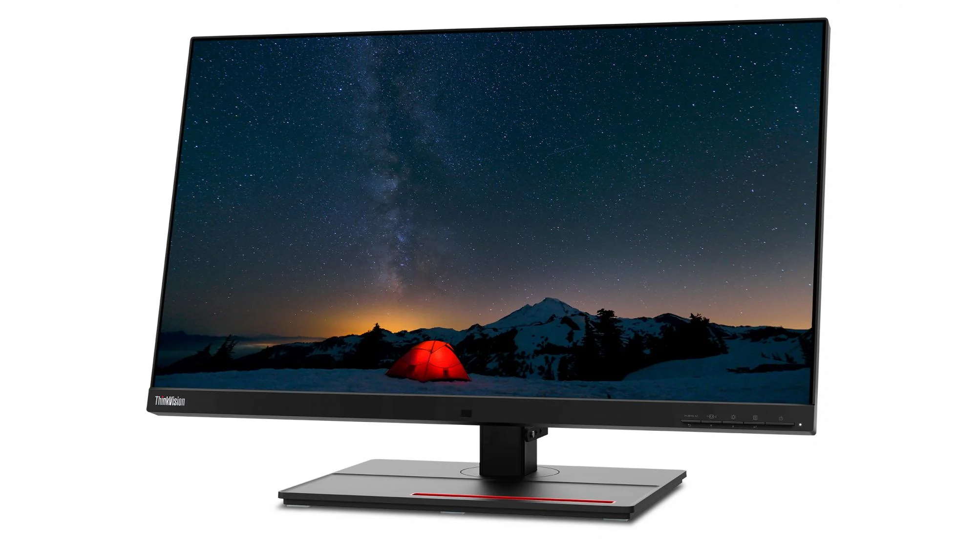 Lenovo ThinkVision P27u-20 27 3840 x 2160 (4K) Thunderbolt 4 HDMI DisplayPort 60Hz Pivot Skærm