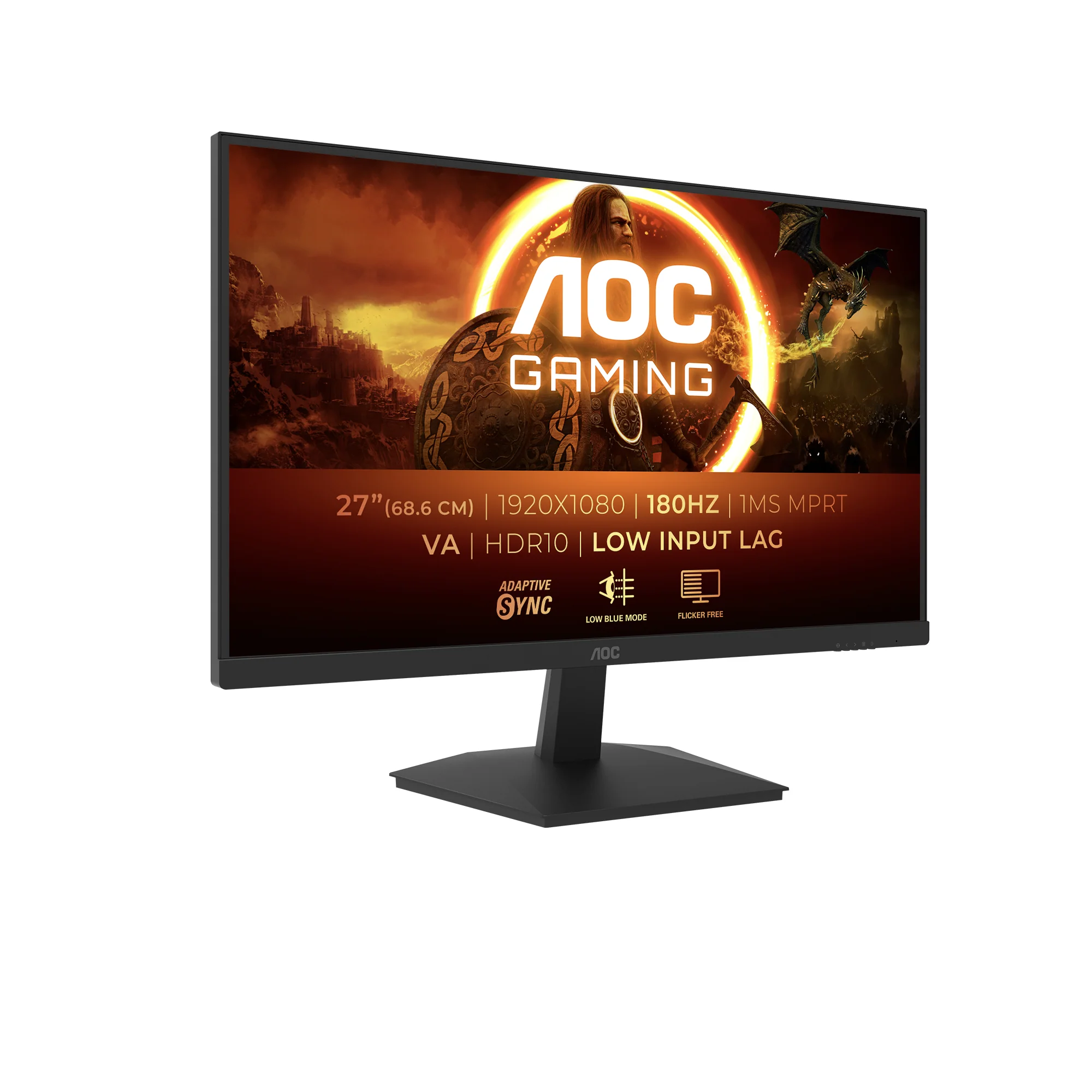 AOC G1 27G15N2 computerskærm 68.6 cm (27) 1920 x 1080 pixel Fuld HD LCD Sort