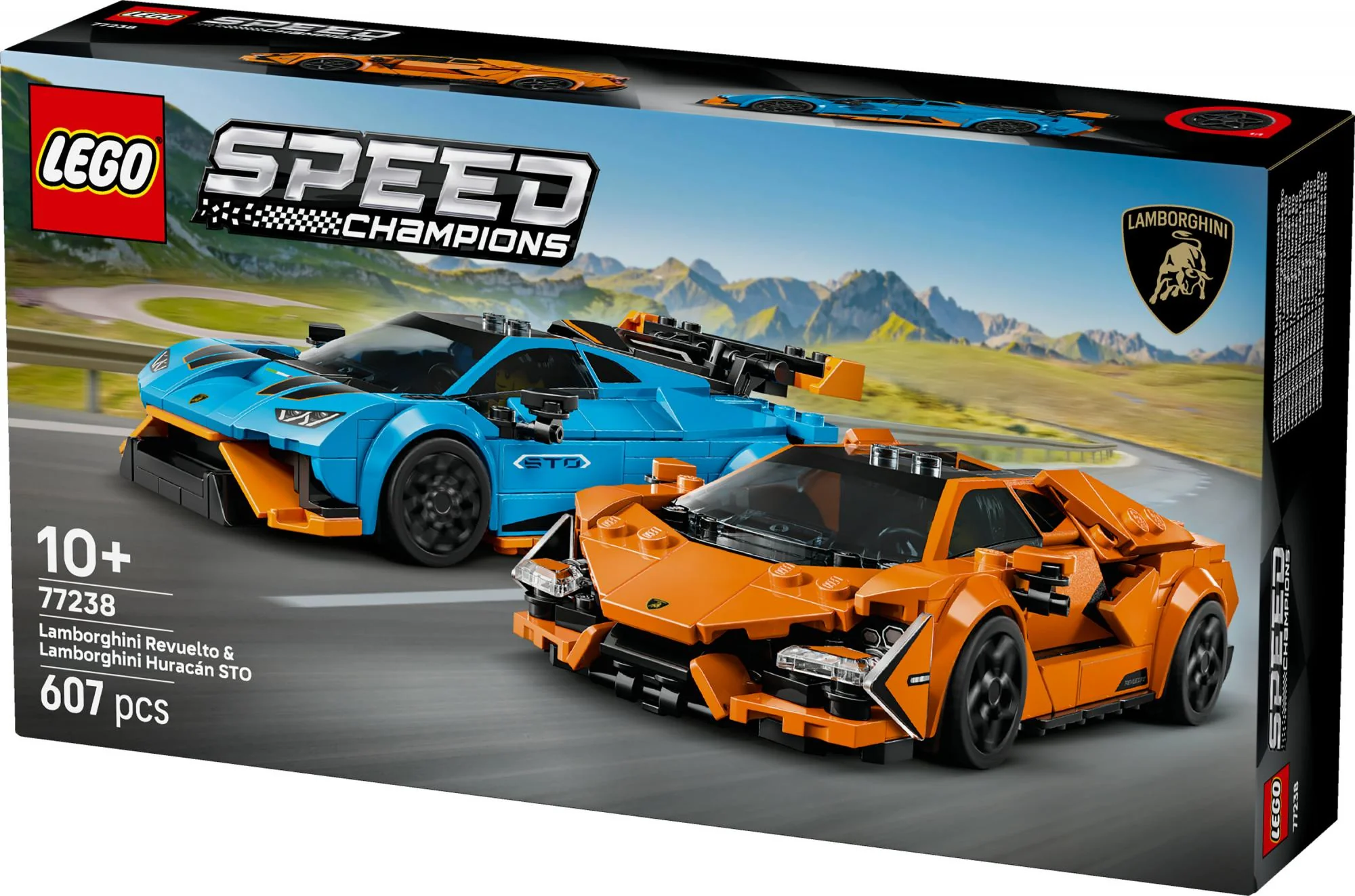 LEGO Speed Champions – Lamborghini Revuelto & Huracán STO