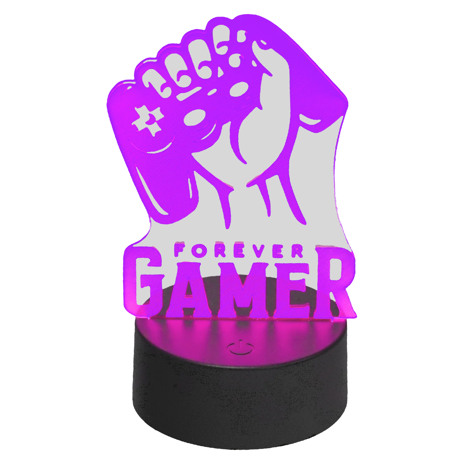 Geekd Gaming 3D-Lampe – FOREVER GAMER