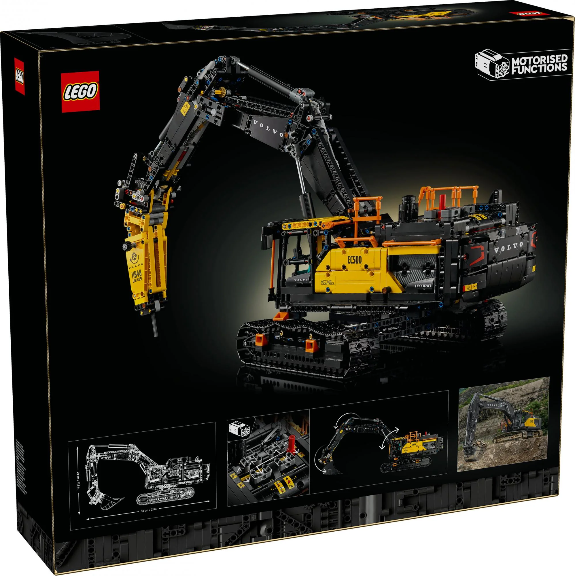 LEGO Technic – Volvo EC500 Hybrid Gravemaskine