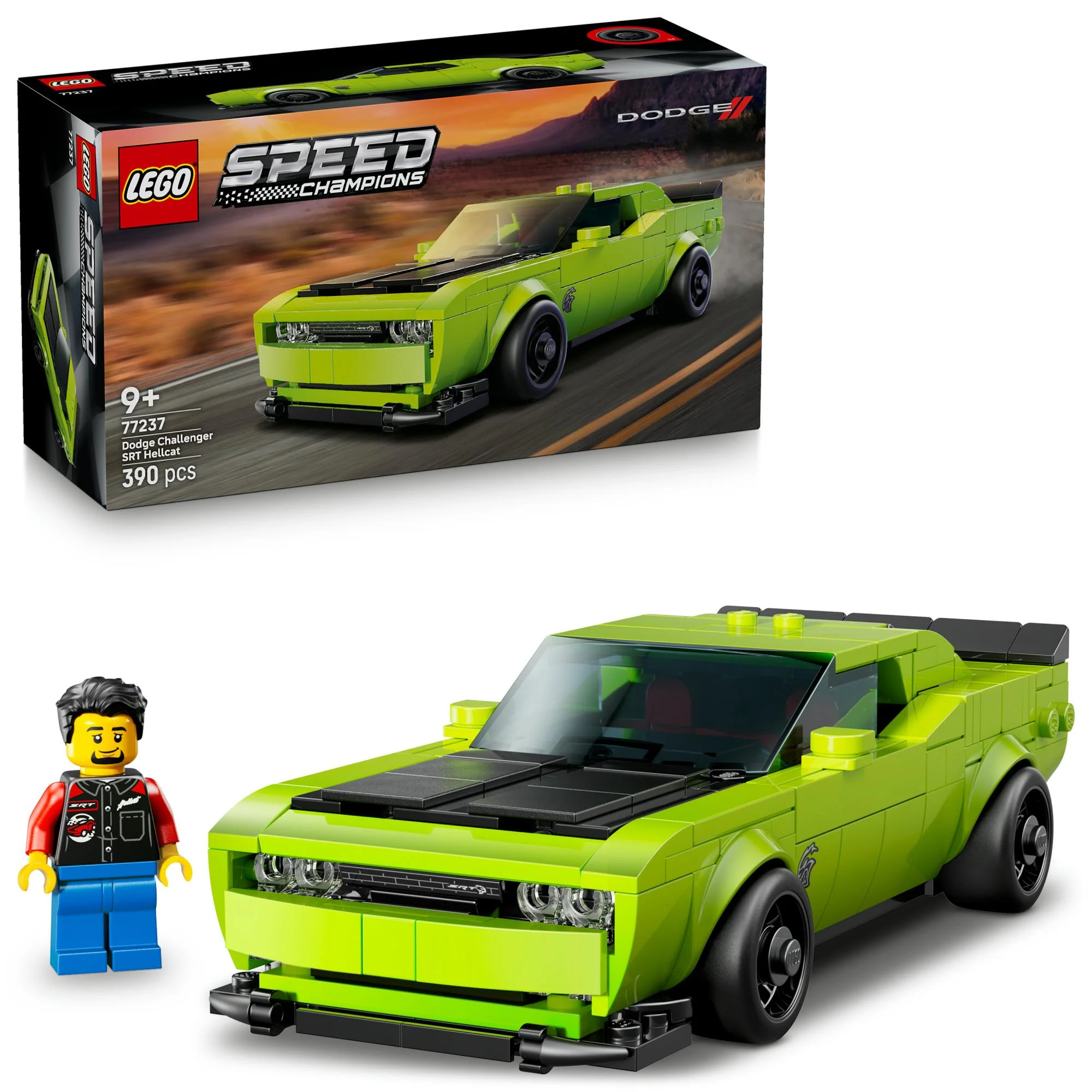 LEGO Speed Champions – Dodge Challenger SRT Hellcat Sportsvog