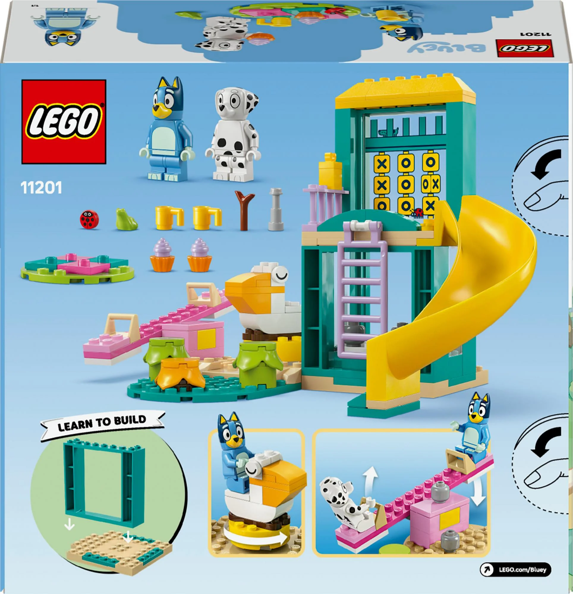 LEGO Bluey – Legepladsleg med Bluey og Chloe