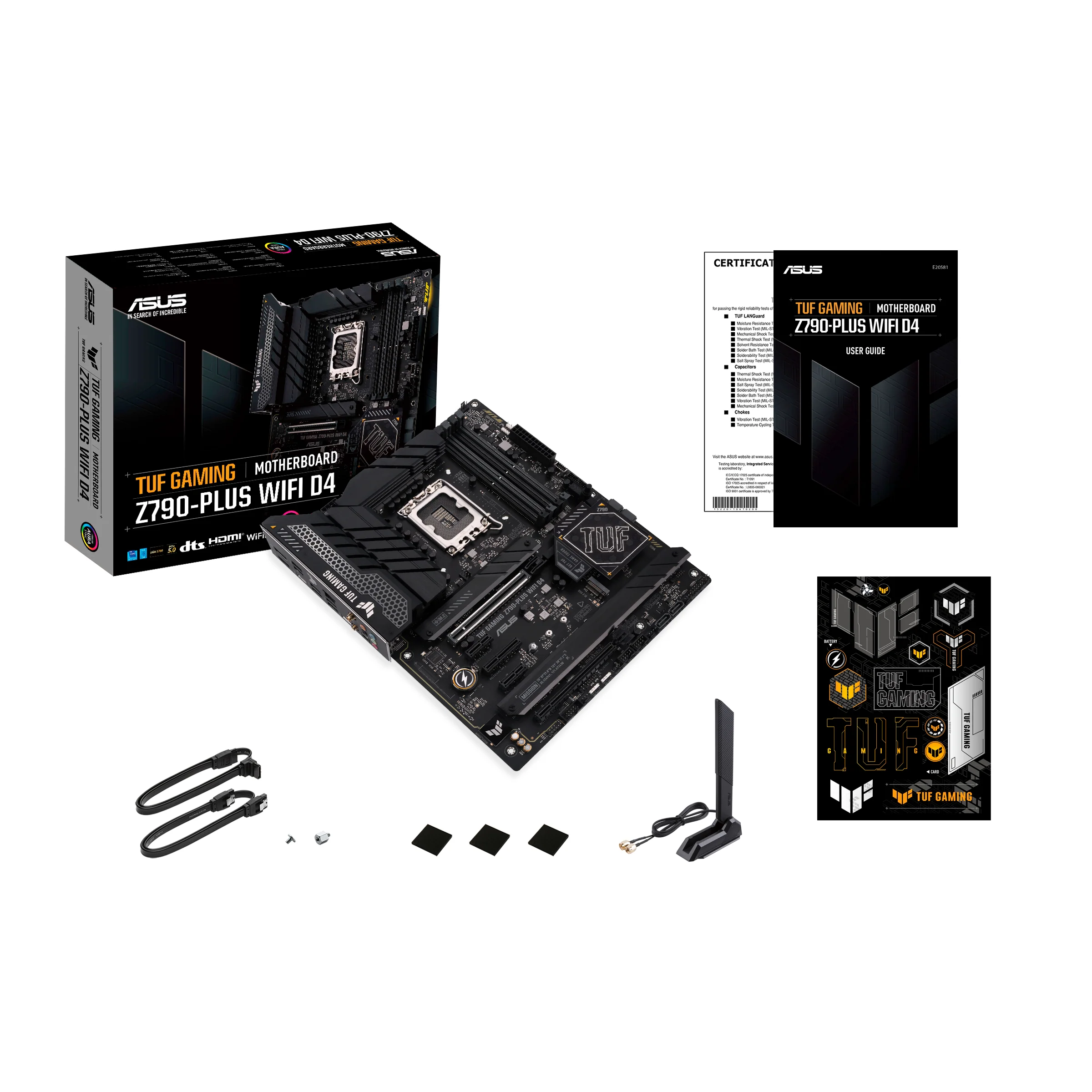 ASUS TUF GAMING Z790-PLUS WIFI D4 (ATX. Z790. LGA 1700. DDR4)