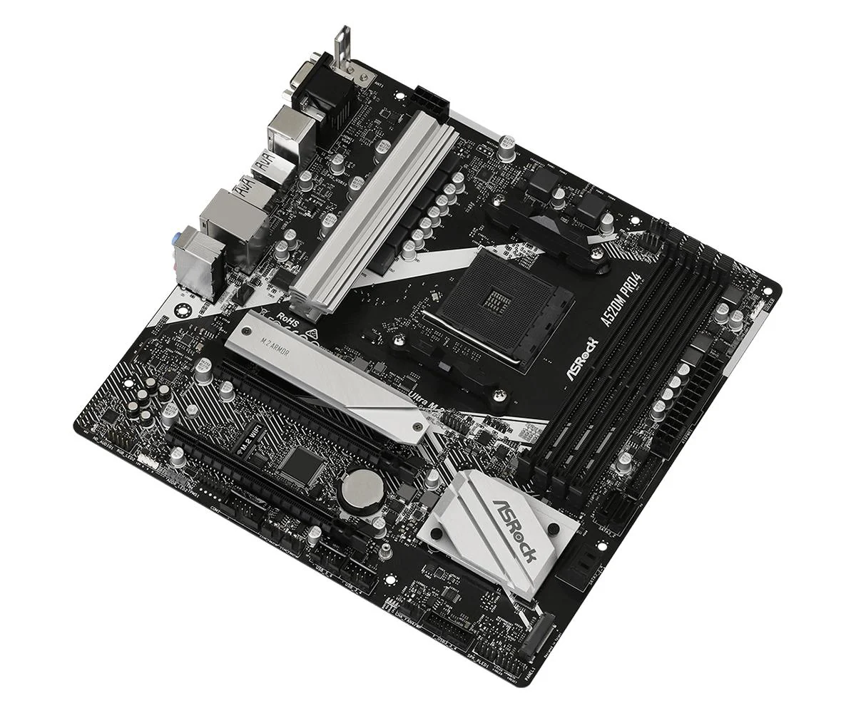 ASRock A520M Pro4 Micro-ATX  AM4 AMD A520