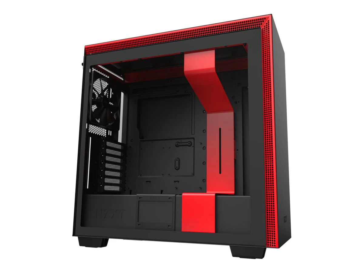 NZXT H-Serie H710 Tower Extended ATX Schwarz Rot