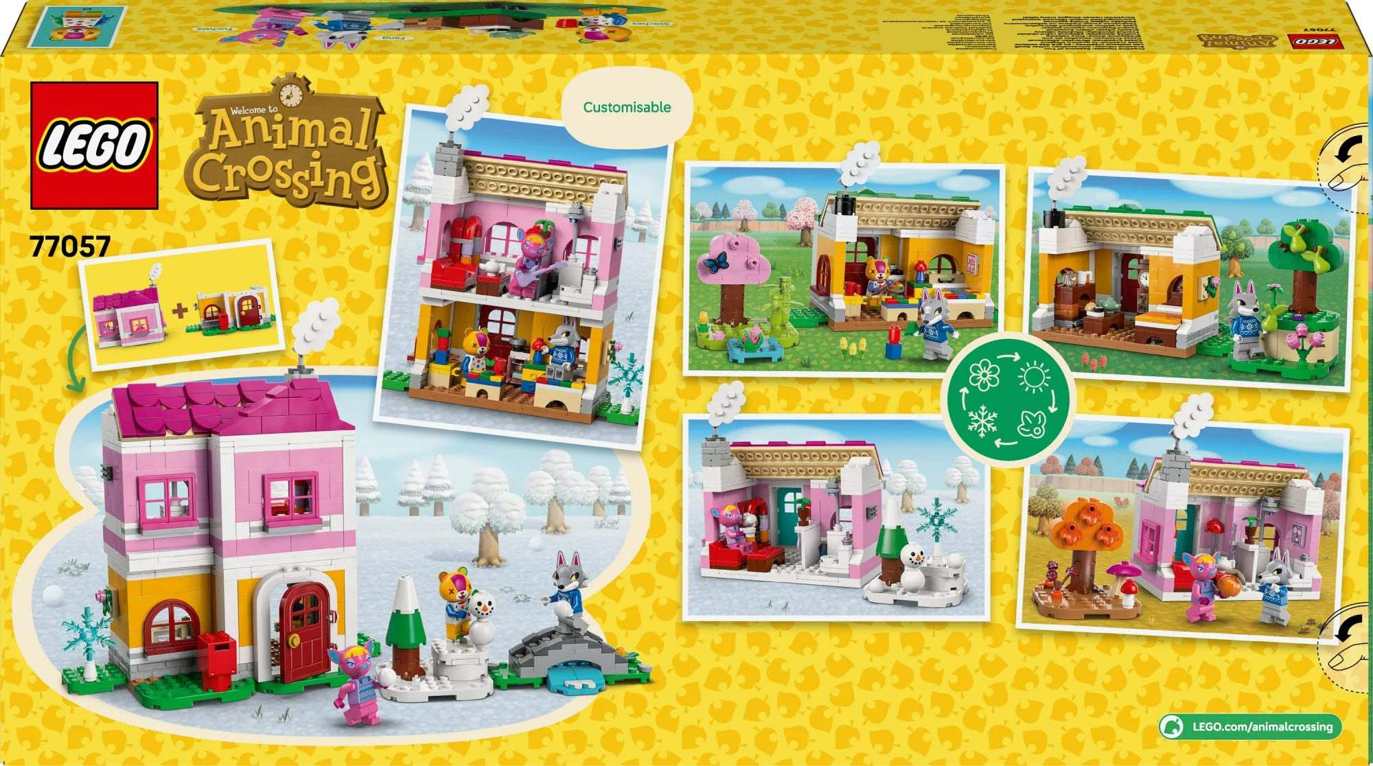LEGO Animal Crossing – Kreative Huse: Sæsonernes Sjov