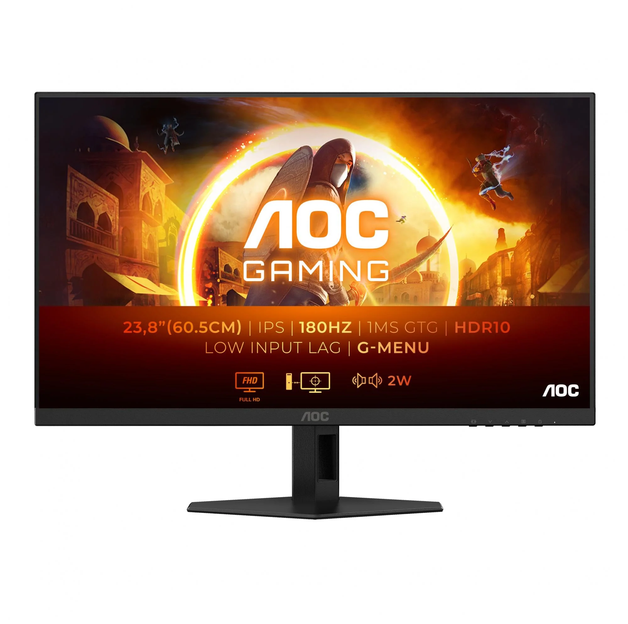 AOC 24G4XE 23.8 - Gamingskærm - 180Hz