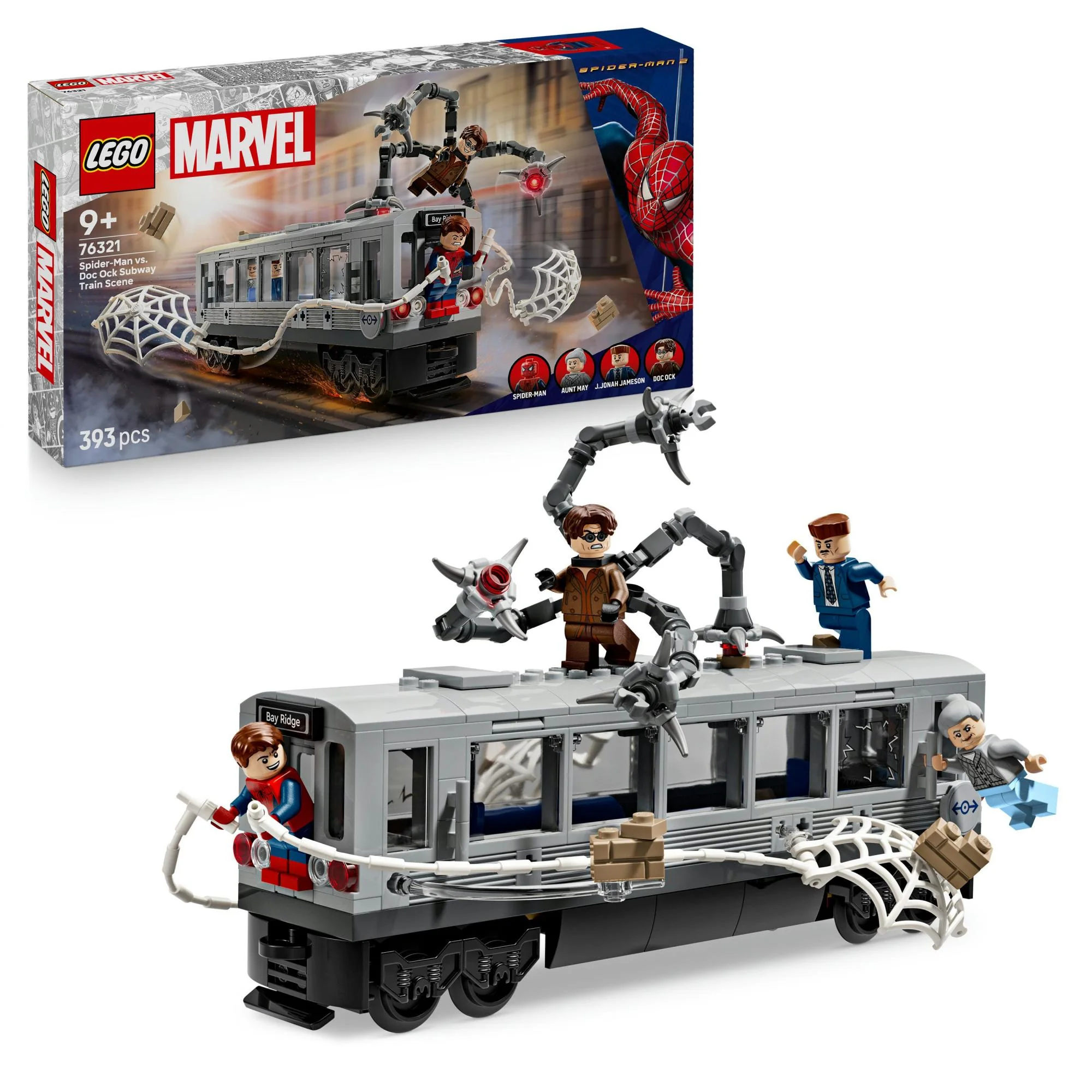 LEGO - Super Heroes - Spider-Man vs. Doc Ock: Subway Train Scene (76321)